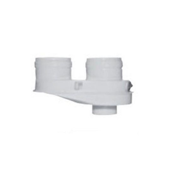 Immagine di KIT SDOPPIATORE TUBI ARIA/FUMI Ø 80/80 MM PER SCALDACQUA KONA FERROLI