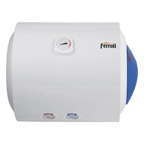Immagine di SCALDACQUA ELETTRICO CALYPSO 50 ORIZZONTALE ERP 50 LT (2 ANNI) FERROLI