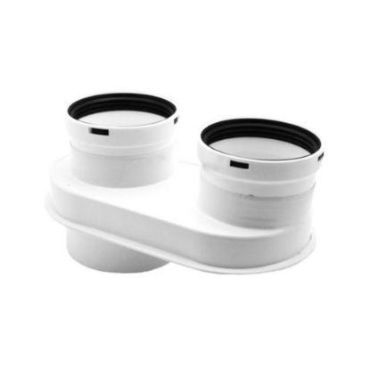 Immagine di SDOPPIATORE ARIA FUMI 2 PZ . PER CALDAIA CIAO AT 25 NEW -CIAOX E MYNUTEX BERETTA