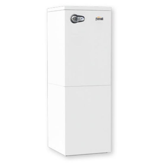 Immagine di CALDAIA BLUEHELIX B S 32 K 100 CONDENSAZIONE A BASAMENTO CON BOLLITORELT100 METANO FERROLI