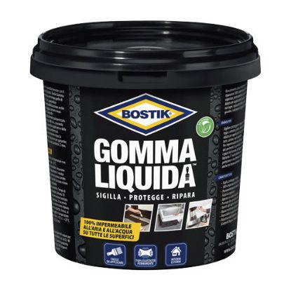 Immagine di GOMMA LIQUIDA BARATTOLO 750 GRAMMI BOSTIK