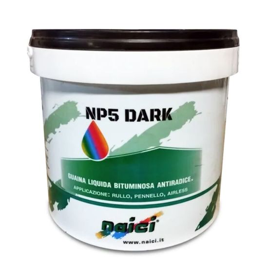 Immagine di GUAINA LIQUIDA NERA KG 20 A LATTA NAICI