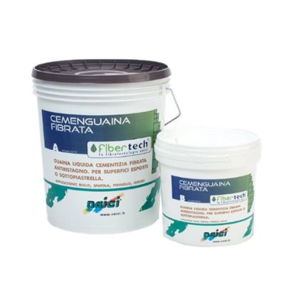 Immagine di GUAINA CEMENTIZIA BICOMPONENTE CEMENGUAINA FIBRATA 5 KG NAICI