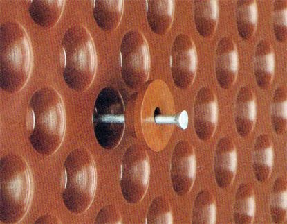 Immagine di FISSAGGIO PER MENBRANA BUGNATA Z100S CONFEZIONE 100 PZ