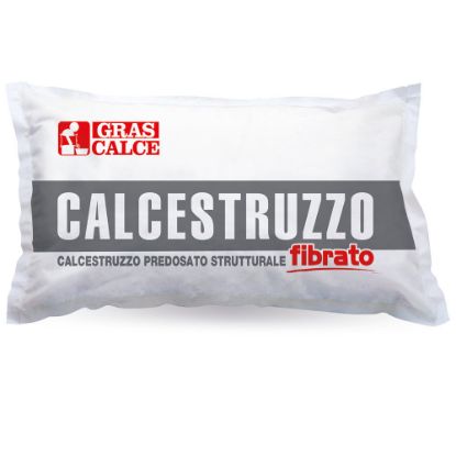 Immagine di CALCESTRUZZO FIBRATO RAPIDO PREDOSATO PER IMPIEGO STRUTTURALE SACCO DA 25 KG LECA