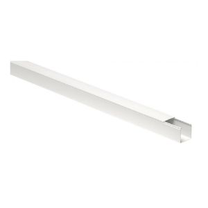 Immagine di CANALA PASSATUBI BARRA DA 2 MT CON COPERCHIO 80x60 MM