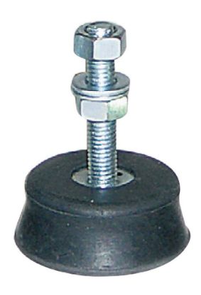 Immagine di ANTIVIBRANTI IN GOMMA A TERRA CONFEZIONE 4 PZ TECNOSYSTEMI