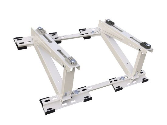 Immagine di STAFFA DA TETTO INCLINATO TSTT-140 MAX PORTATA 140KG TECNOSYSTEMI