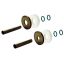 Immagine di KIT COPRITUBO MINIMALISTA L.70 MM FORO Ø 18 MM BRONZO POLETTI