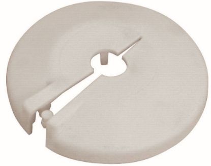 Immagine di ROSETTA PVC FORO Ø 1/2" BIANCA