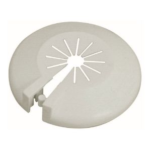 Immagine di ROSETTA PVC FORO Ø 16 MM BIANCA