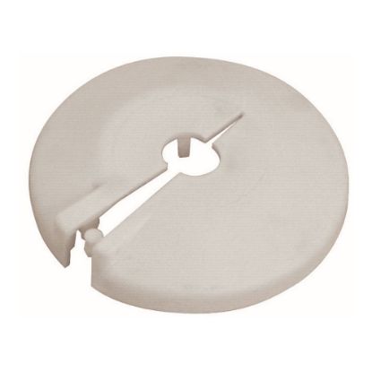 Immagine di ROSETTA PVC FORO Ø 14 MM BIANCA