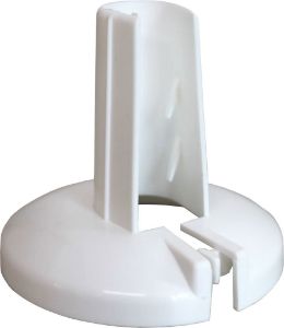 Immagine di ROSETTA UNIVERSALE PROLUNGATA FORO Ø 10-16 MM BIANCA