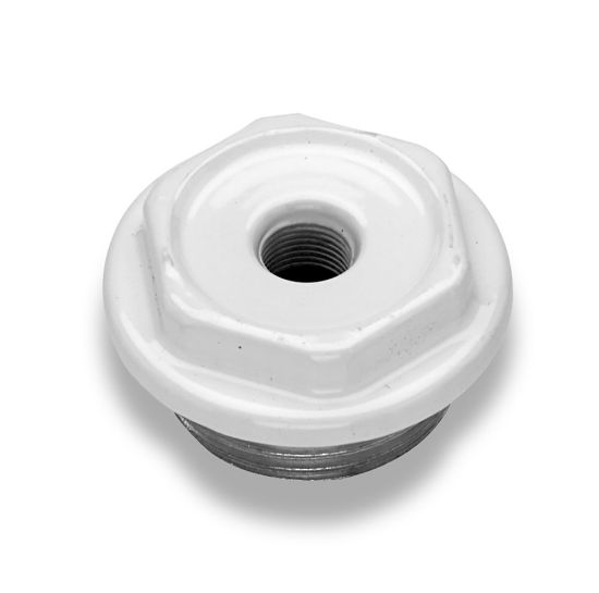 Immagine di TAPPO FORATO Ø 42 MM RAL 9010 1x3/8-SX