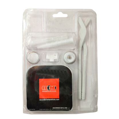 Immagine di KIT TAPPI PER RADIATORE ALLUMINIO 1" X 3/8" PIU MENSOLA