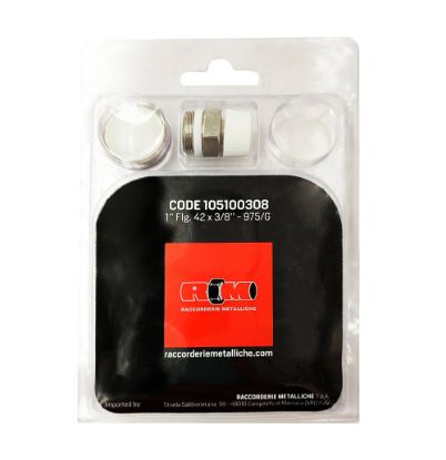 Immagine di KIT TAPPI PER RADIATORE ALLUMINIO 1" X 3/8"