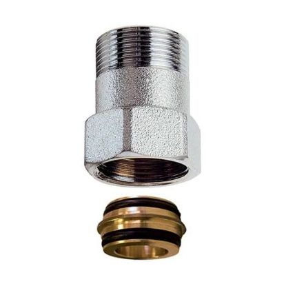 Immagine di PROLUNGA CROMATA 30 MM PASSO 24x19 MF PER VALVOLE FAR