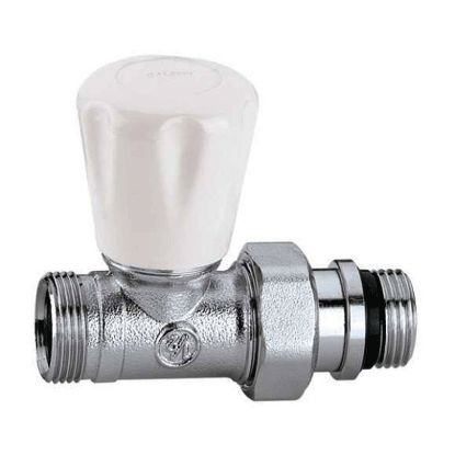 Immagine di VALVOLA TERMOSIFONE 3/8" DRITTA RAME CALEFFI