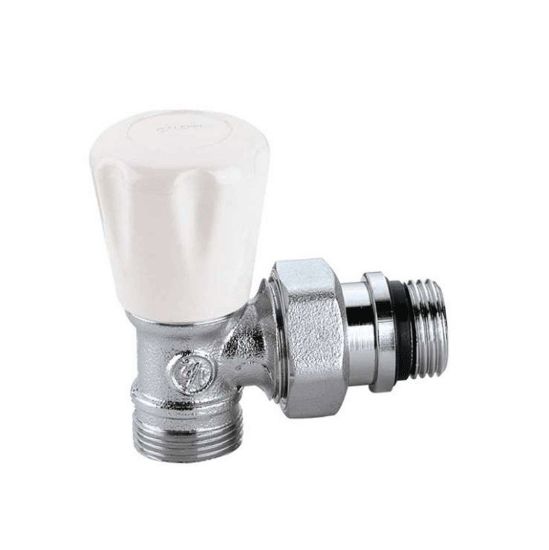 Immagine di VALVOLA TERMOSIFONE 1/2 SQUADRO RAME CALEFFI