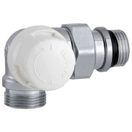 Immagine di VALVOLA TERMOSTATIZZABILE CORNER 1/2 SX RAME CALEFFI