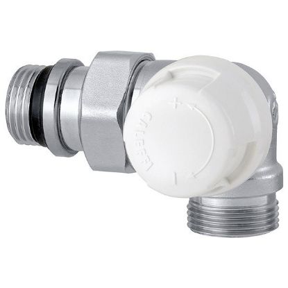 Immagine di VALVOLA TERMOSTATIZZABILE CORNER 1/2" DX RAME CALEFFI