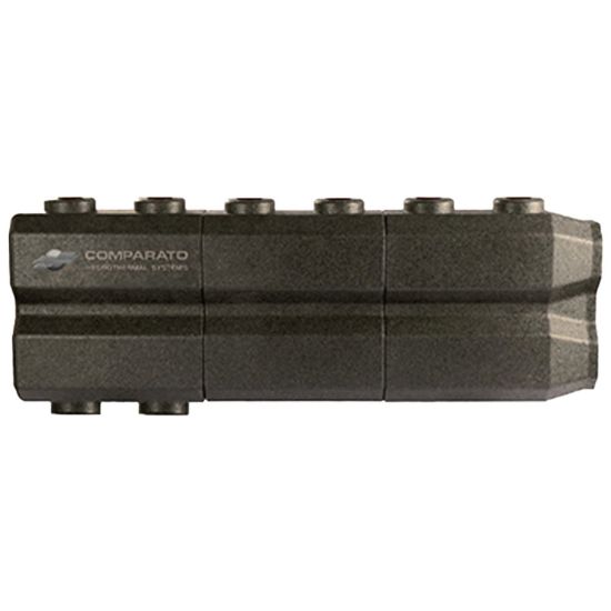 Immagine di COIBENTAZIONE COLLETTORE COMPLANARE DIACOL 2 ZONE ATTACCHI FILETTATI Ø 1" O CON GIRELLI Ø 1"1/4 INTERASSE 125 MM COMPARATO