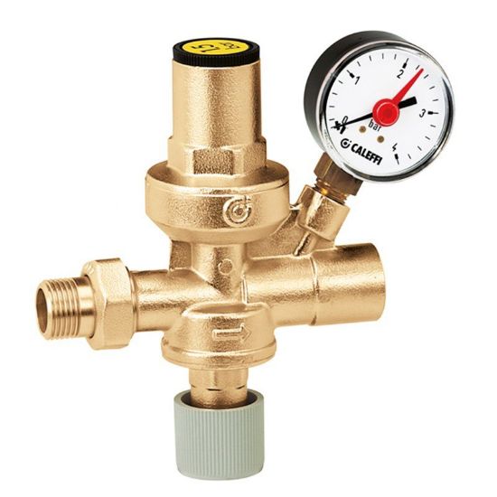 Immagine di GRUPPO DI RIEMPIMENTO Ø 1/2" CON MANOMETRO CALEFFI