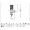 Immagine di VALVOLA SCARICO TERMICO Ø 1 1/2"x1 1/4" MF CALEFFI