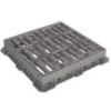 Immagine di GRIGLIA GHISA CM 40x40 CLASSE C250 PER POZZETTO 30x30 CM