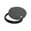 Immagine di CHIUSINO STRADALE CIRCOLARE PER SARACINESCA DIAMETRO 18 CM CLASSE C250
