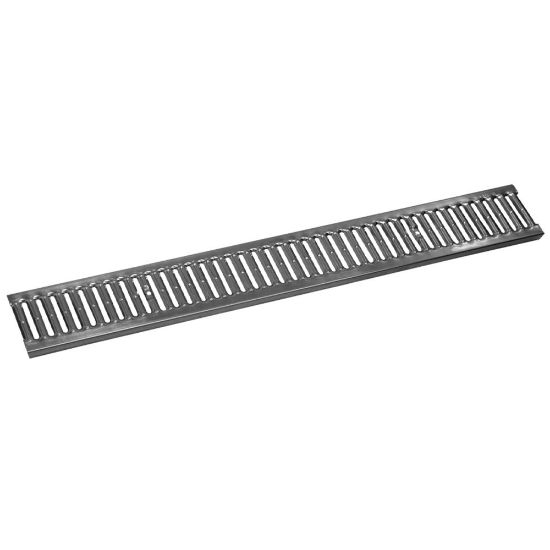 Immagine di GRIGLIA ZINCATA PIOLI CON FORO LARGHEZZA 13 CM LUNGHEZZA 100 CM CLASSE A15