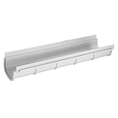 Immagine di CANALA PVC BIANCA 13X50 CM ALTEZZA 7,5 CM