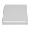 Immagine di COPERCHIO 55x55 CM CON TELAIO PEDONALE PVC MISURA ESTERNA 58x58 CM