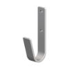 Immagine di GANCIO ACCIAIO PIATTO ZINCATO 35x82 MM FISSAGGIO A PARETE PORTATA 30 KG