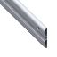 Immagine di PROFILO PORTA GANCI ALLUMINIO COAXIS 60 MM x 10 MM LUNGHEZZA BARRA 1 MT