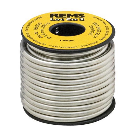 Immagine di FILO PER SALDATURA TUBI DI RAME LOT CU 3 REMS