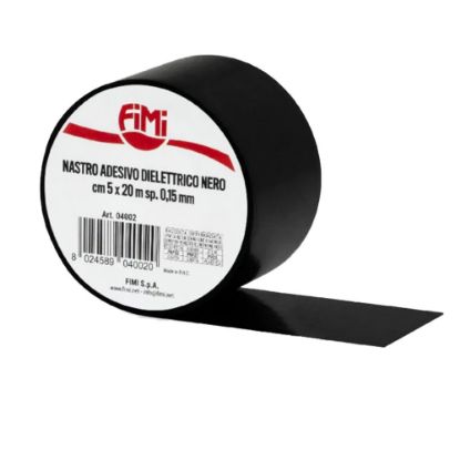 Immagine di NASTRO ISOLANTE NERO ALTO 5 CM LUNGO 20 MT