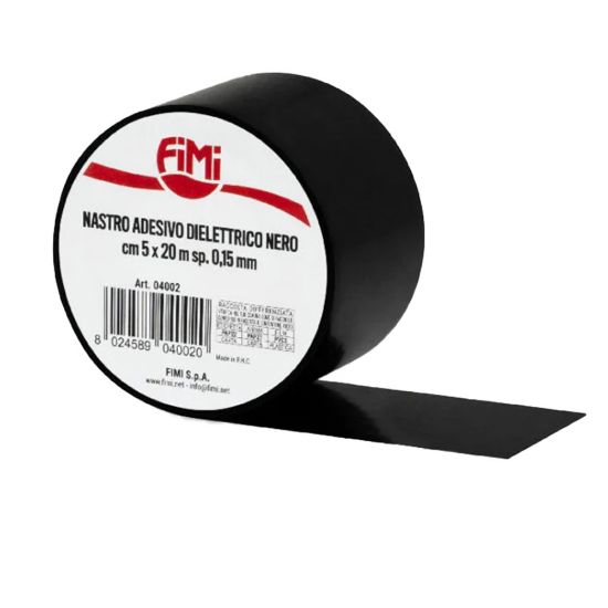 Immagine di NASTRO ISOLANTE NERO ALTO 5 CM LUNGO 20 MT