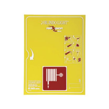 Immagine di LASTRA SAFE CRASH PER CASSETTA ESTERNA UNI45 292x495 MM