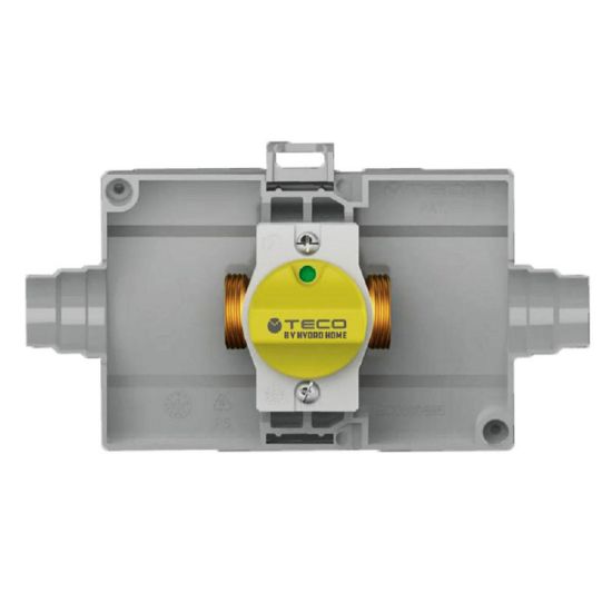 Immagine di KIT VALVOLA INCASSO K2.0 GAS TC3/4" TECO ATTACCHI LATERALI B01