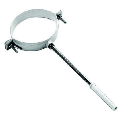 Immagine di COLLARE Ø 120 MM SMALTATO BIANCO