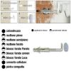 Immagine di FISSAGGIO PER SCALDABAGNO Ø 10x100 MM