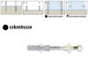 Immagine di KIT DI FISSAGGIO FISSAGGIO PER WC/BIDET A TERRA Ø 6x80 MM INOX RACCORDERIE METALLICHE