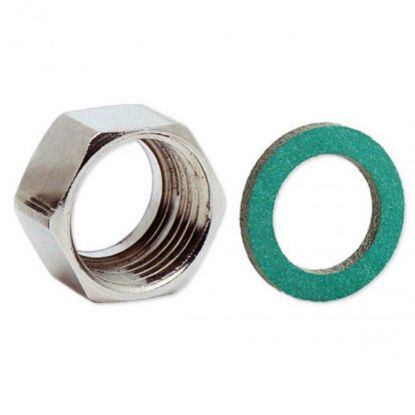 Immagine di DADO PER TUBO FLESSIBILE CARTELLABILE CSST AQUARIUS/PEGASUS Ø 3/4" DN15