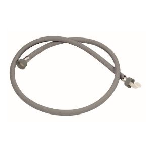 Immagine di FLESSIBILE CARICO ELETTRODOMESTICI Ø 3/4" PVC CURVO MT .2