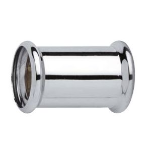 Immagine di GIUNTO INTERMEDIO CROMO Ø 26 X 60 MM