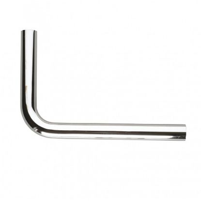 Immagine di CANOTTO CURVO 90° CROMO Ø 32 MM L 200x300 MM