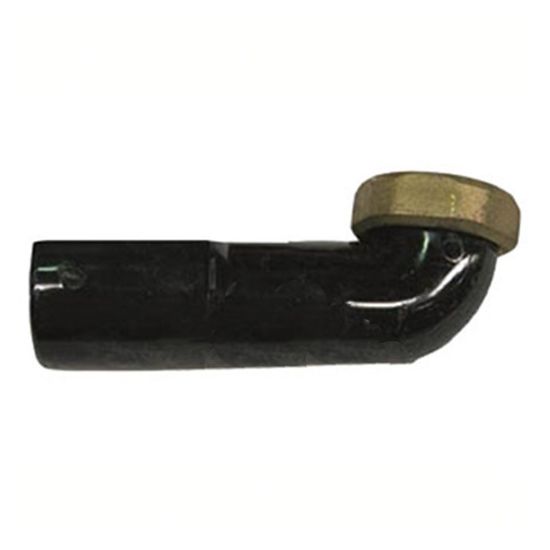 Immagine di RACCORDO CURVO Ø 40 MM 1 1/2" CON DADO IN OTTONE