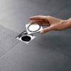 Immagine di GRIGLIA DESIGN ROTONDO IN ACCIAIO INOX 8x8 CM GEBERIT