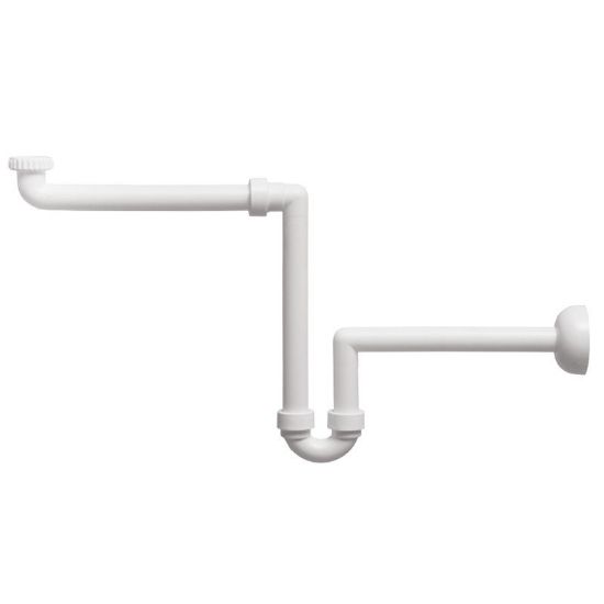 Immagine di SIFONE LAVABO "GRU" Ø 1 1/4" USCITA Ø 32 MM CREA SPAZIO GHIDINI